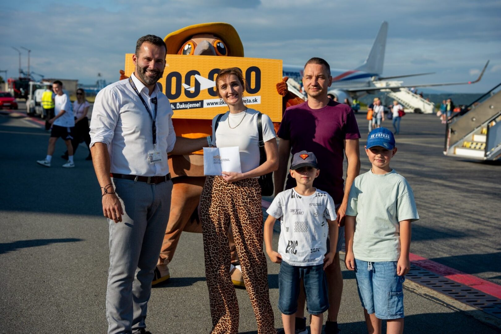 500tisici cestujúci Letisko Košice
